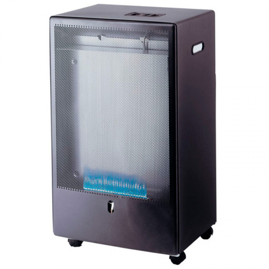 Estufa de gas Vitrokitchen BF4200W, llama azul, 2 intensidades, 4200W, negro
